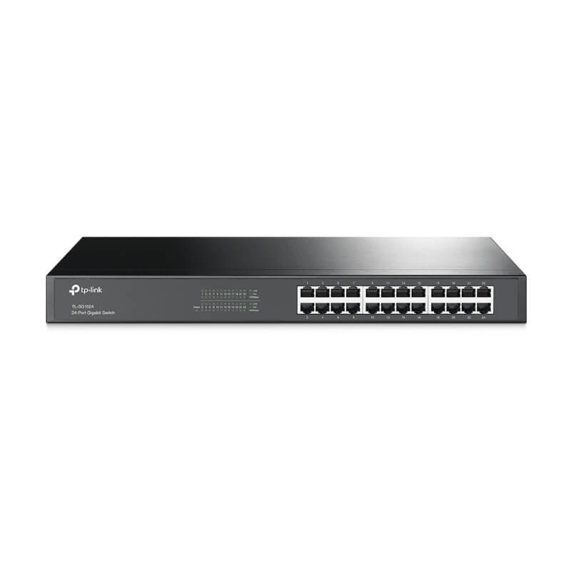 Switch TP-Link TL-SG1024 24 puertos 10/100/1000Mbps No Administrable, Rackmount