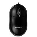 Mouse Alámbrico Óptico Argom Classic 800DPI Negro