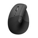 Mouse Logitech lift left Ergonomico Inalambrico Bluetooth  + USB DPI4000 Negro